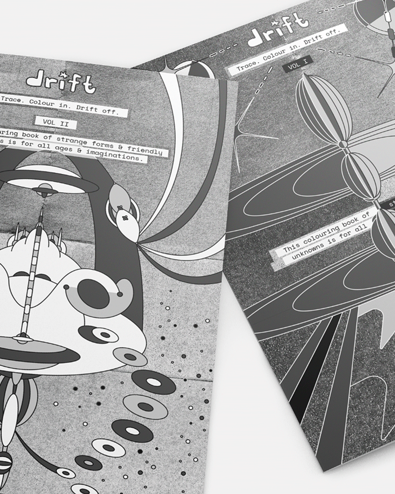 Trace + Colour-in Books