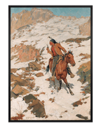 In Hot Pursuit, Charles Schreyvogel